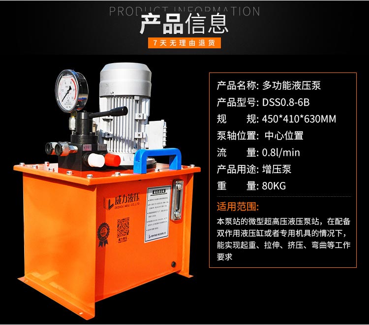 DSD0.8-4M-B高低壓雙泵